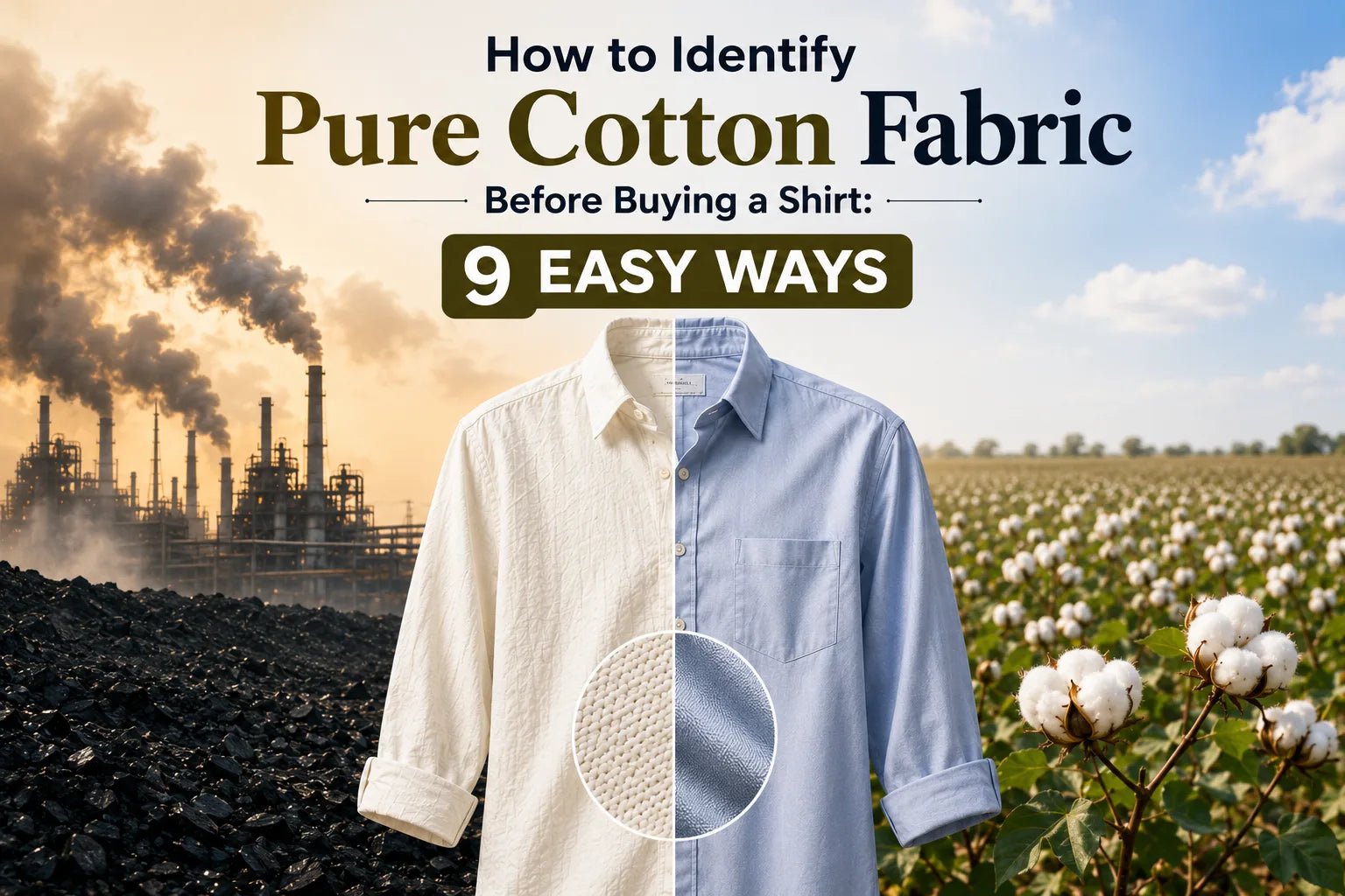Identify Pure Cotton Fabric