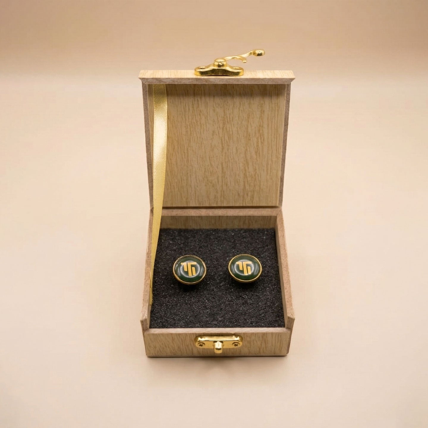 PREMIUM TFC CUFFLINKS IN GREEN