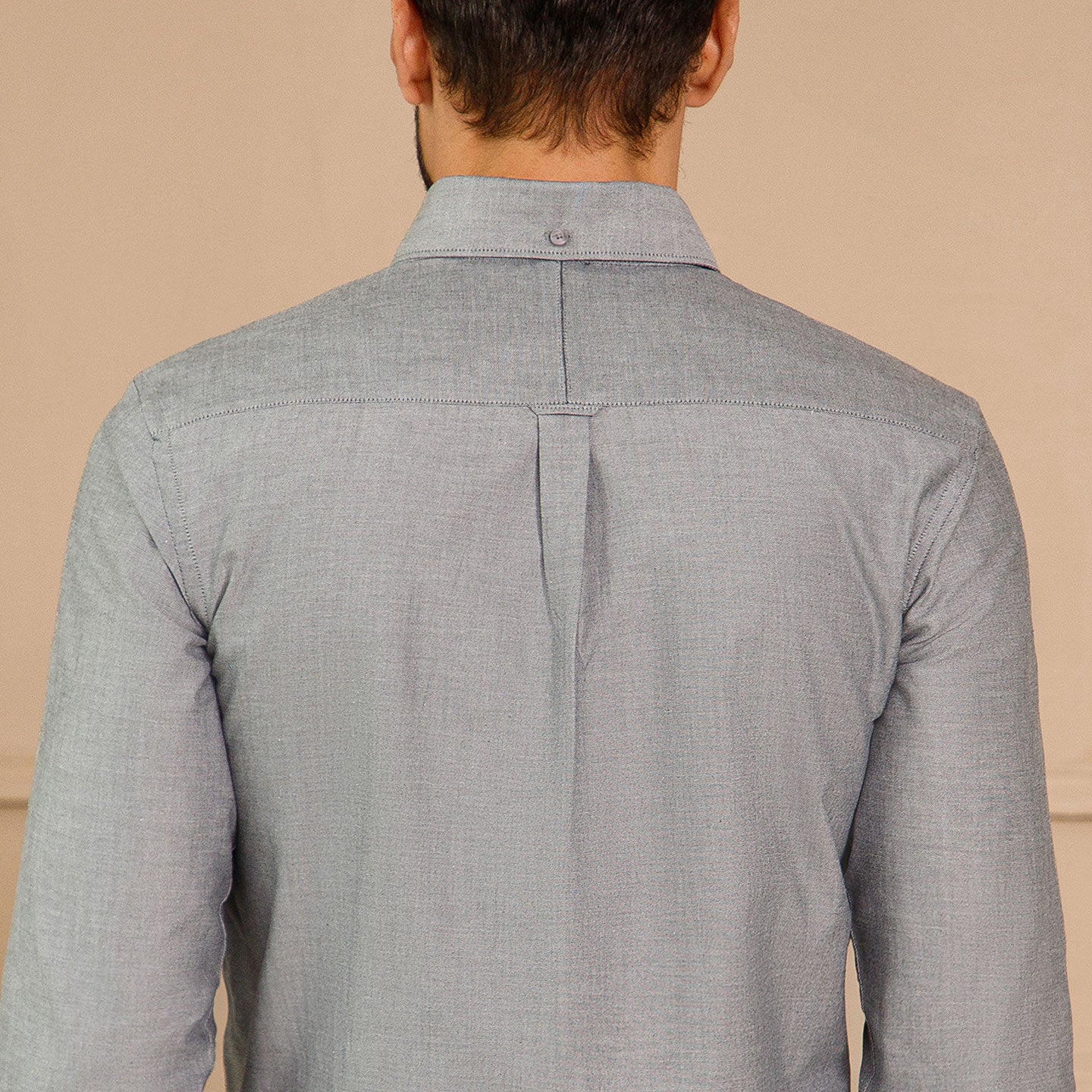 Regal Oxford Solid shirt in Ash Grey