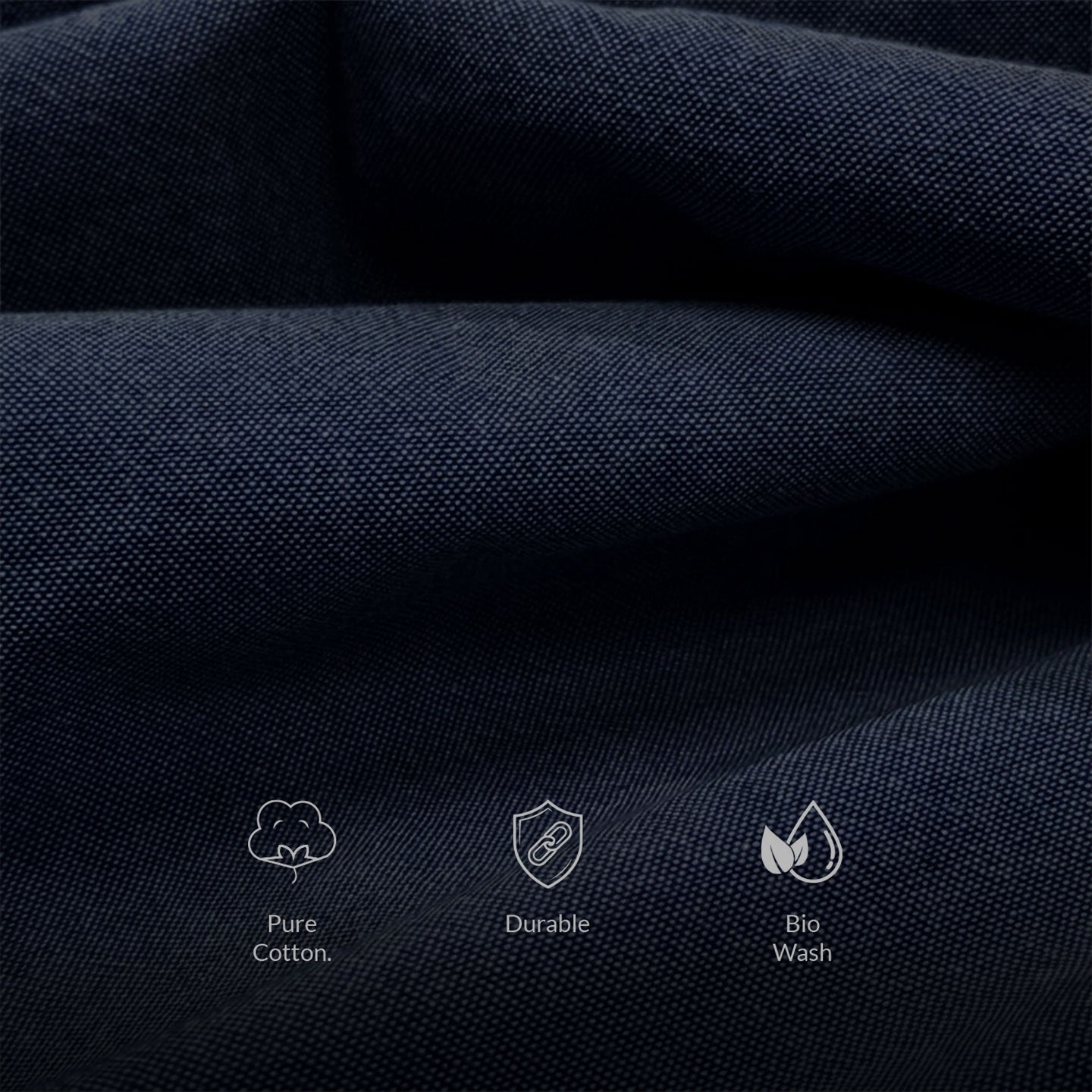 Regal Oxford Solid Shirt In French Navy