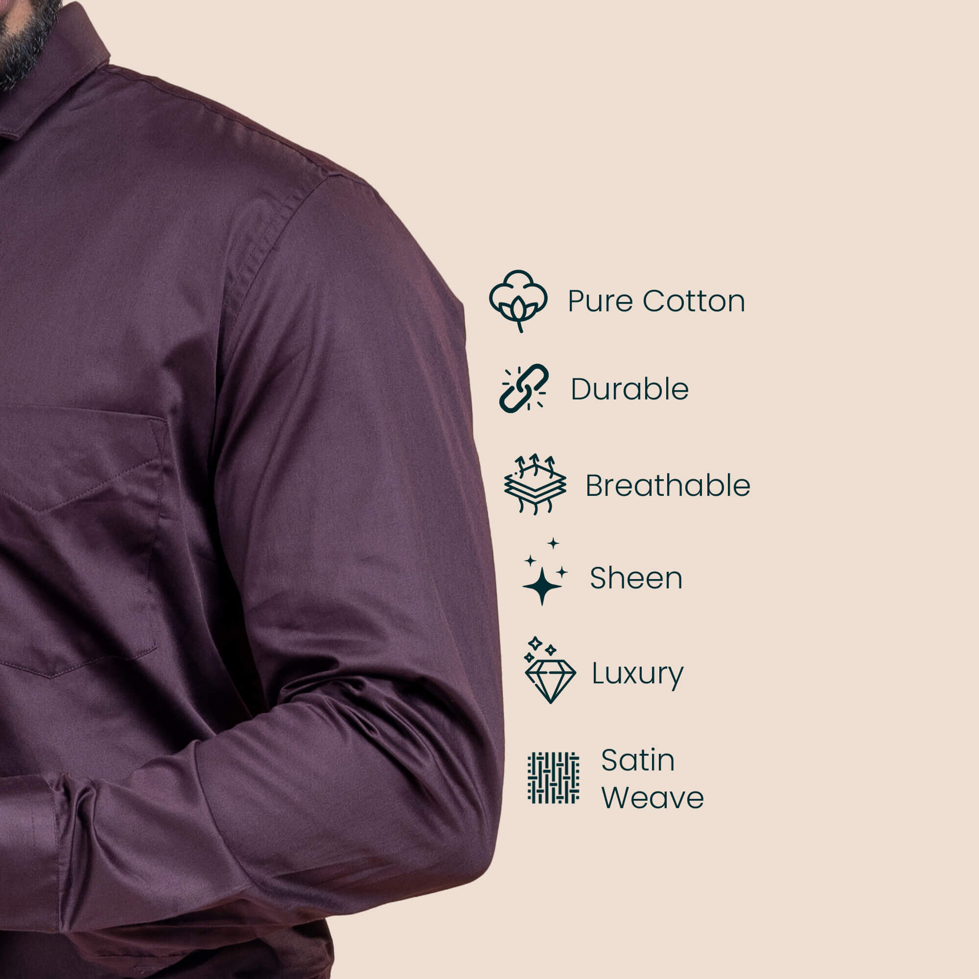Buy Giza Cotton Formal Shirt For Men By TFC