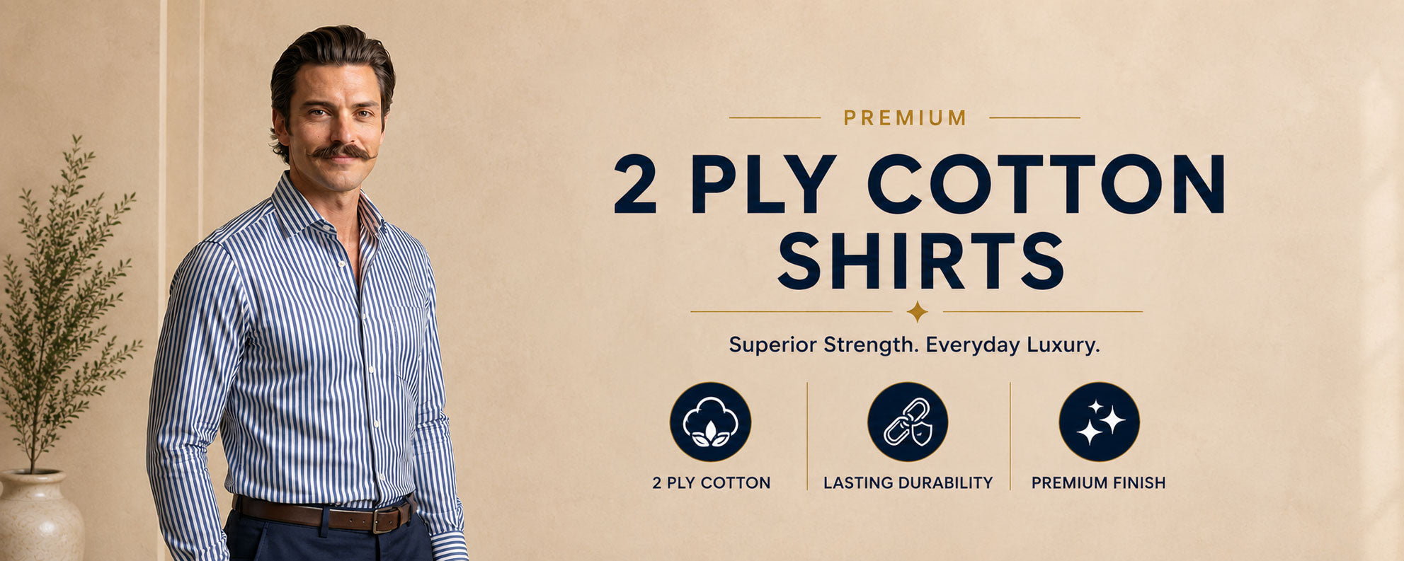2 Ply Cotton Shirts