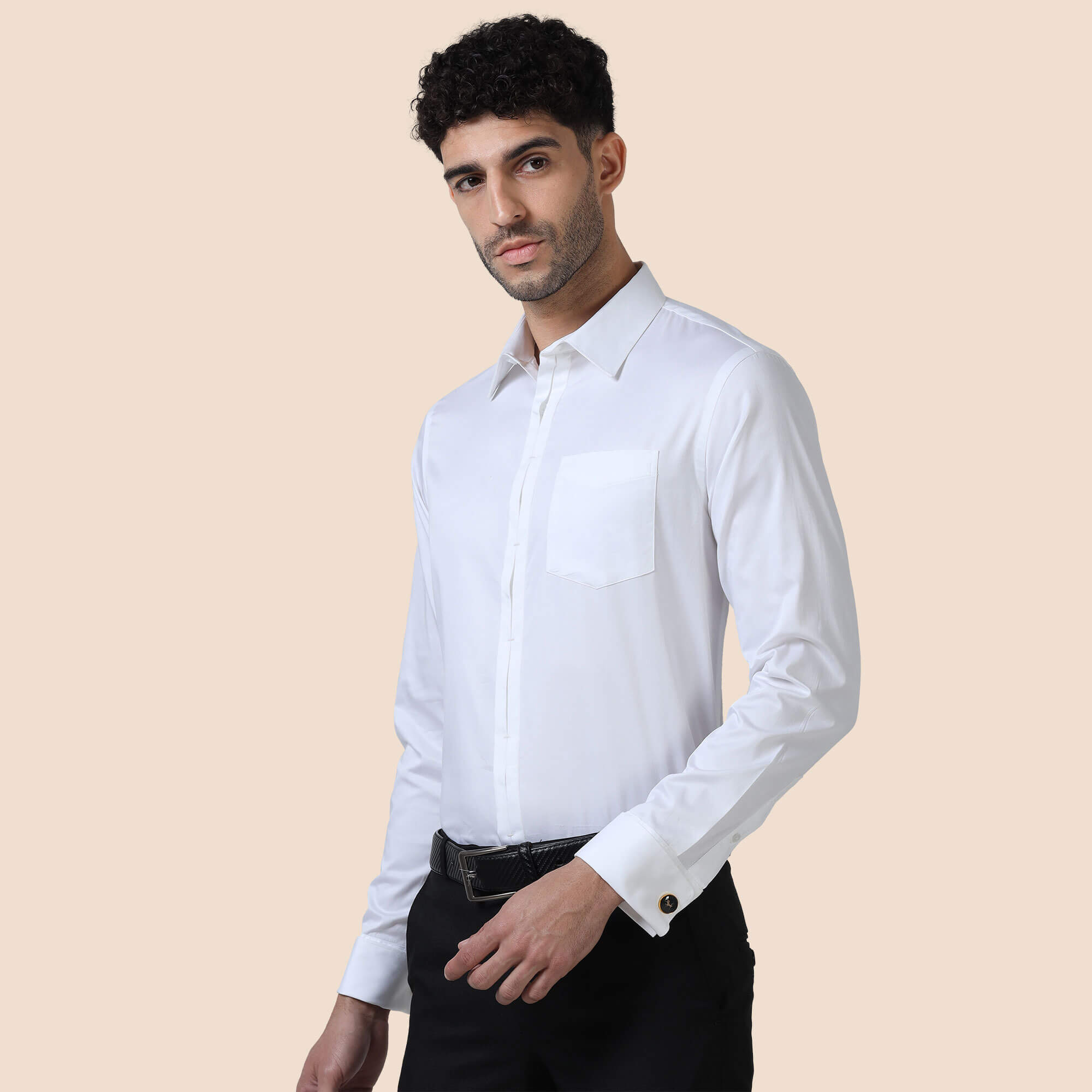 Keneth white shirt by TFC