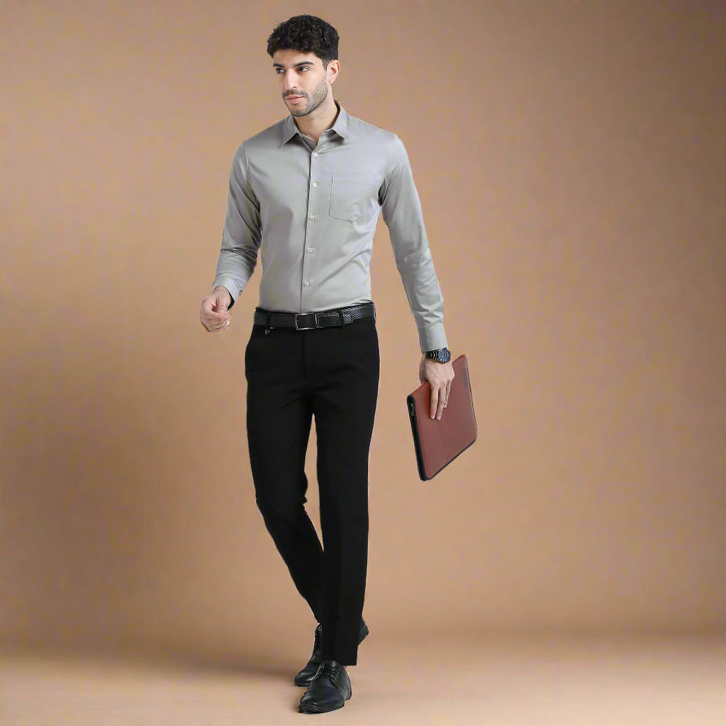 Lustrous Sateen Weave Shirt by TFC