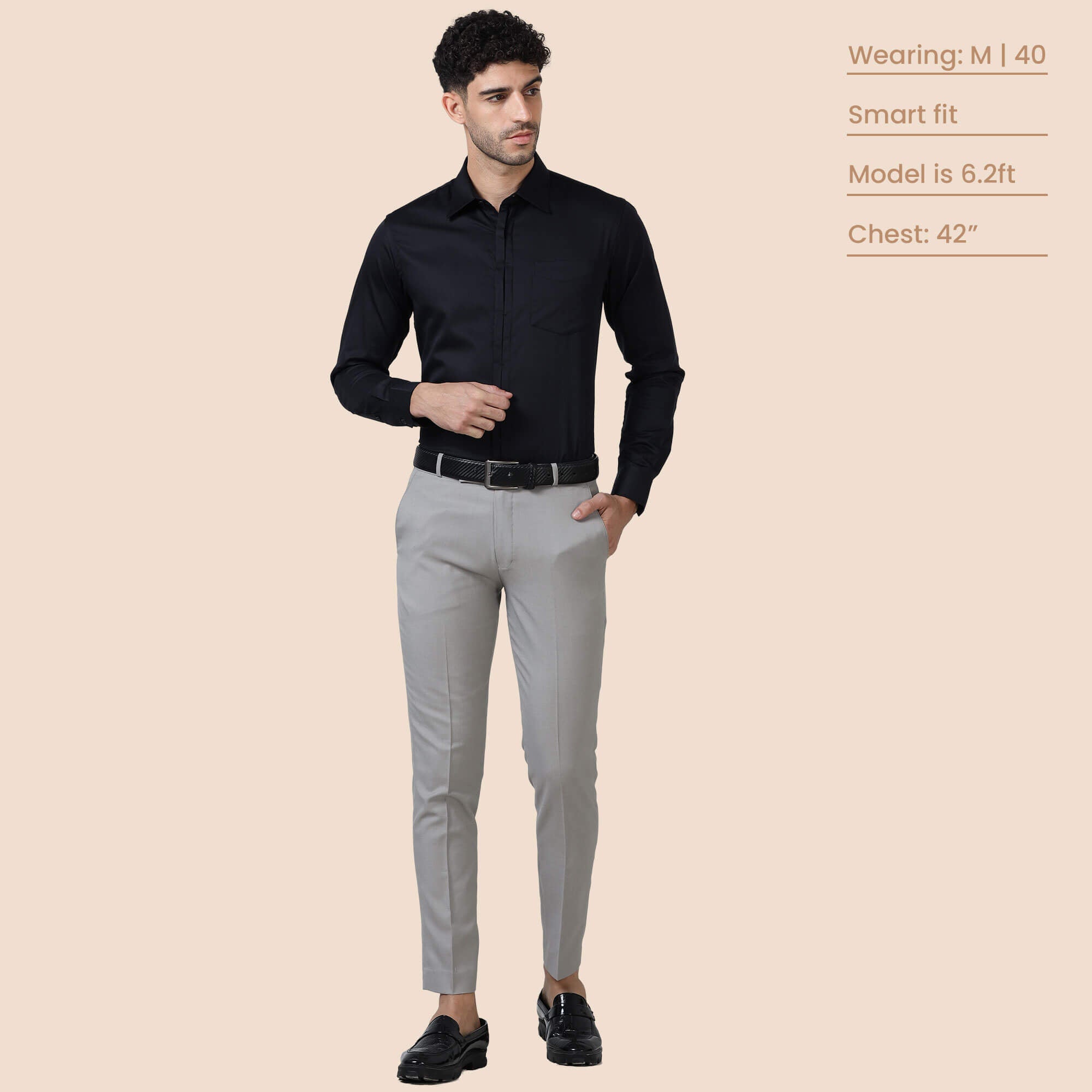 Premium cotton formal shirt for men by TFC