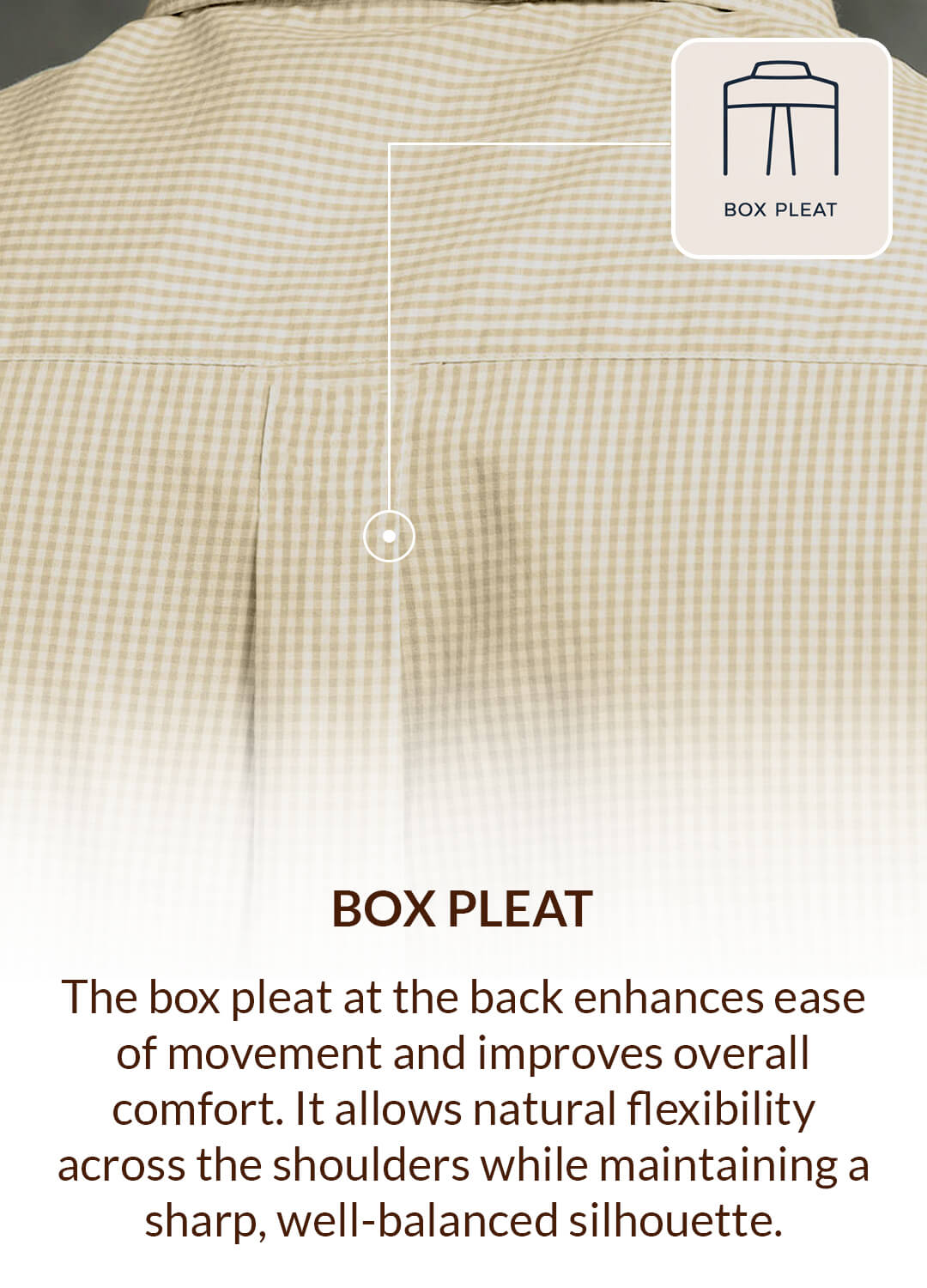 Gingham 2 Ply Check Shirt In Ochre