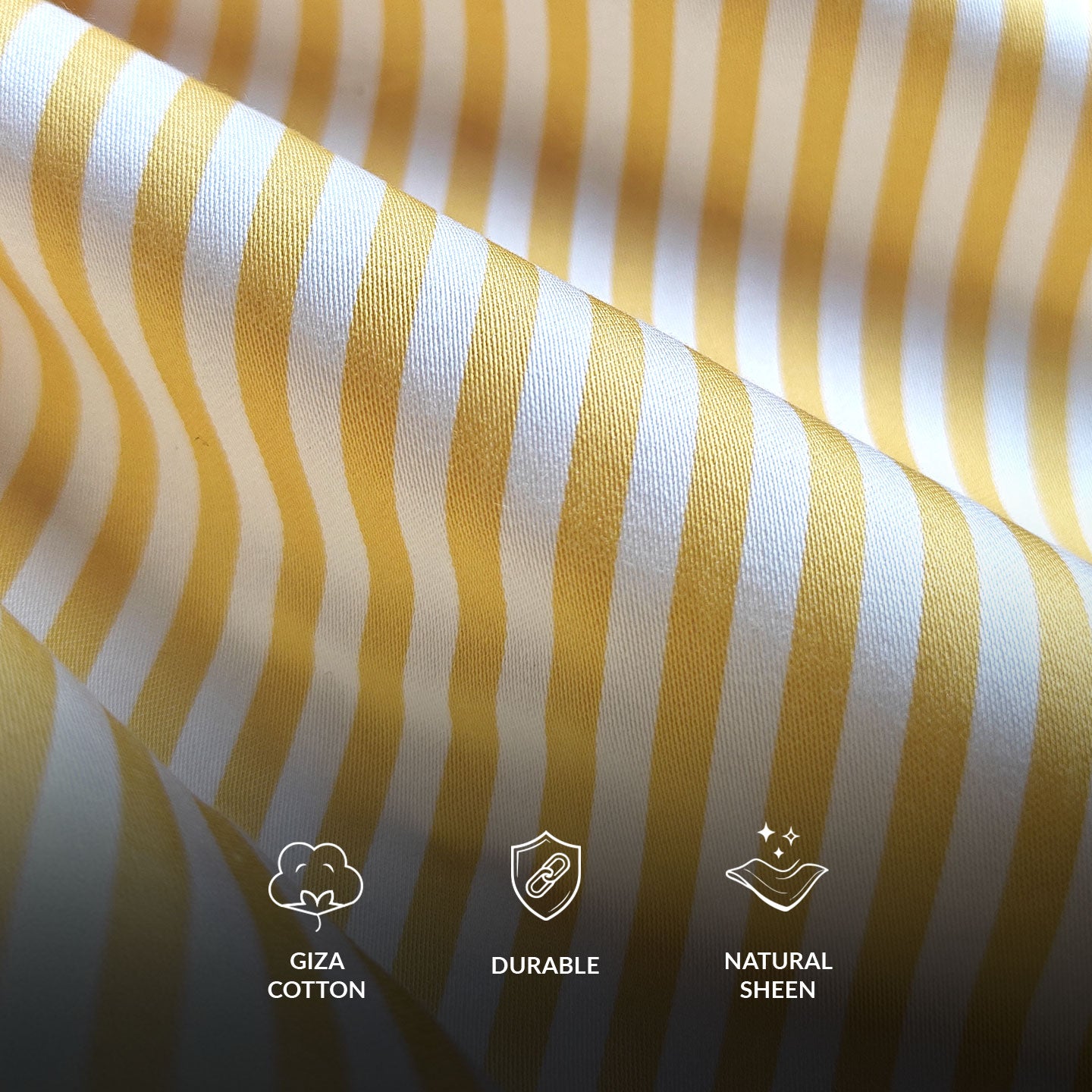 Boardroom Bengal Stripes Shirt In Buttercup