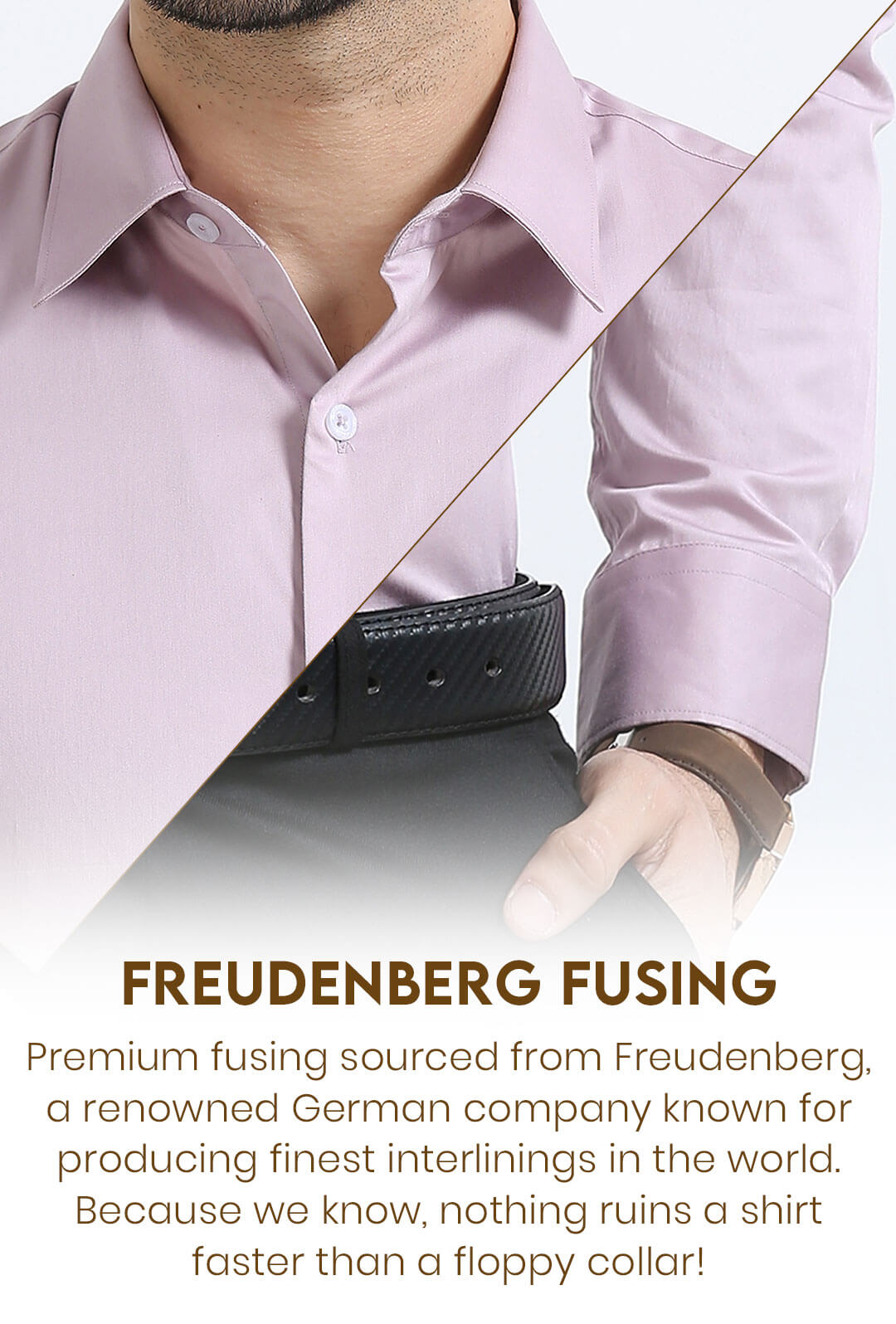 Cambridge Giza Cotton Shirt In Dusty Rose