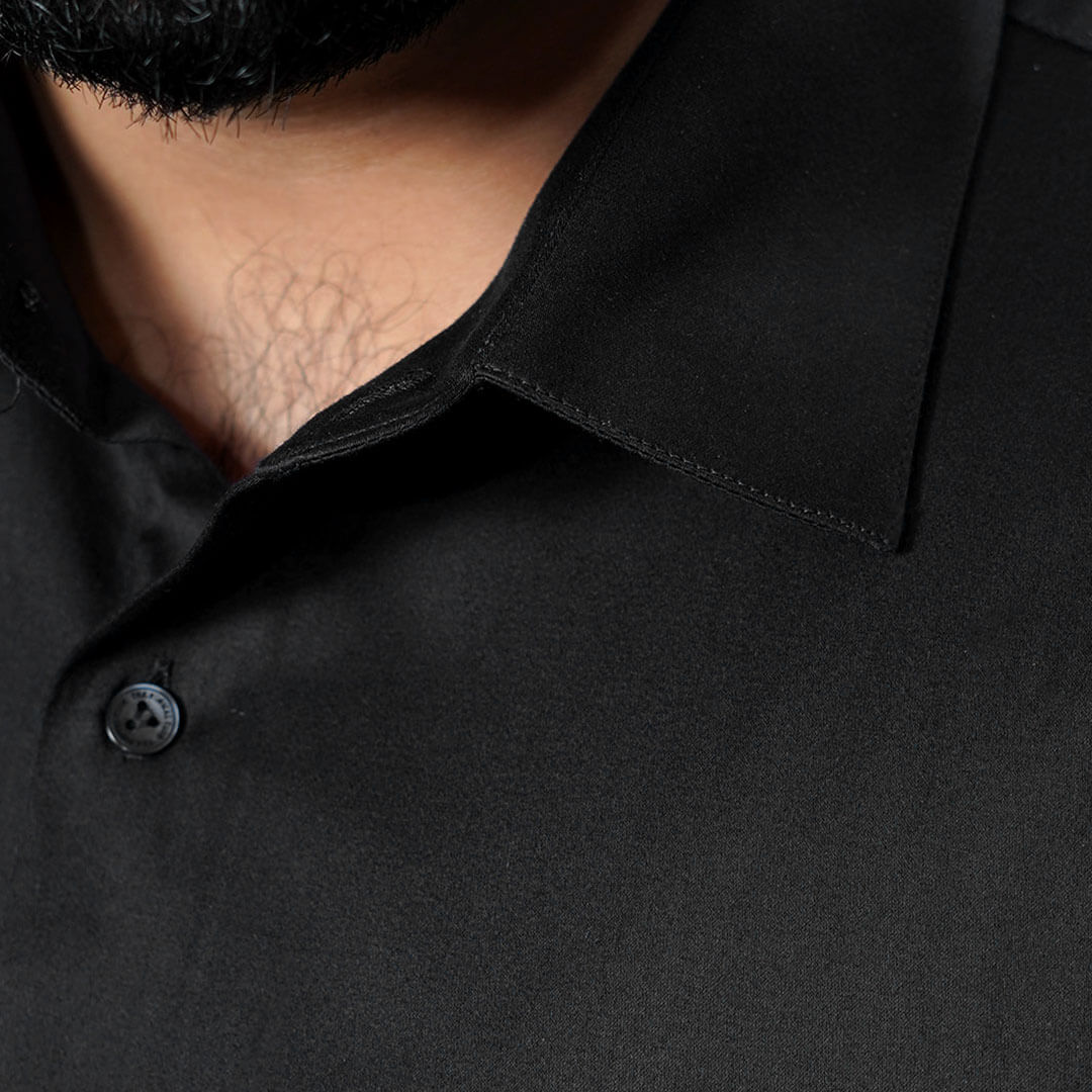 Flexi Stretch Plus Shirt in Raven