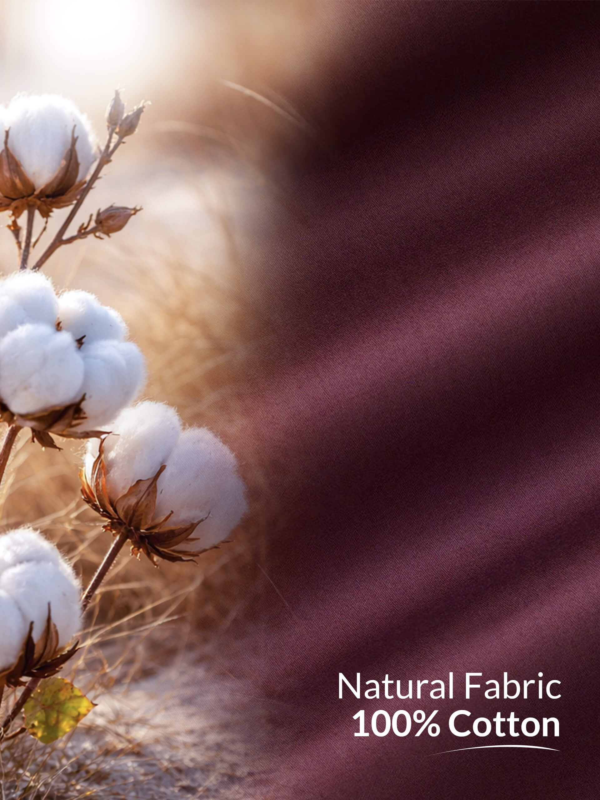 Cambridge Giza Cotton Shirt In Wineberry