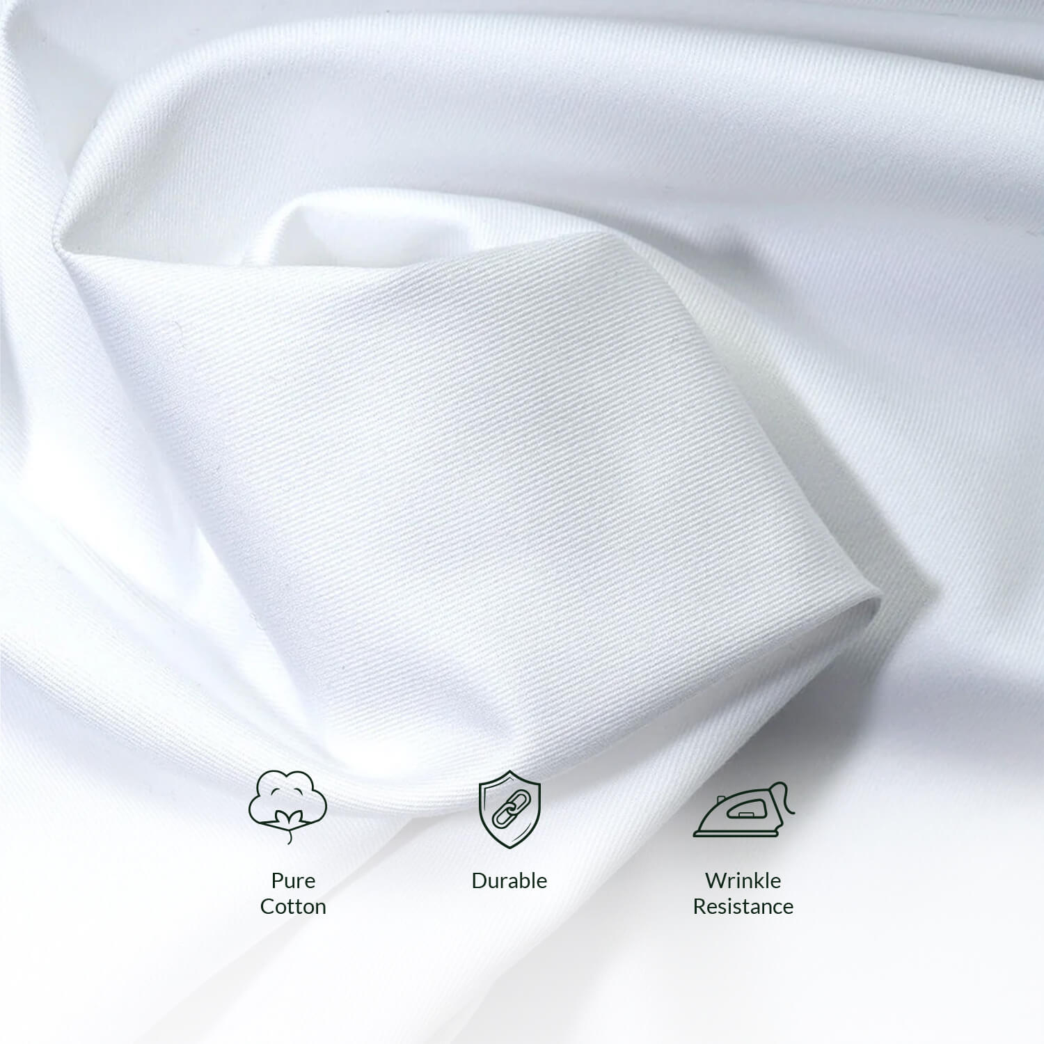 Whisper Easy To Iron French Cuff Shirt In Cloud White