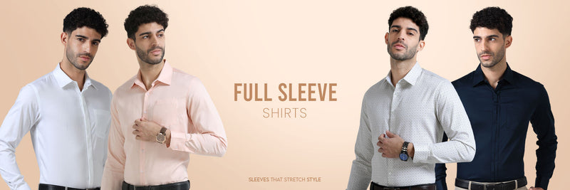 FULL SLEEVE FORMAL SHIRTS FOR MEN