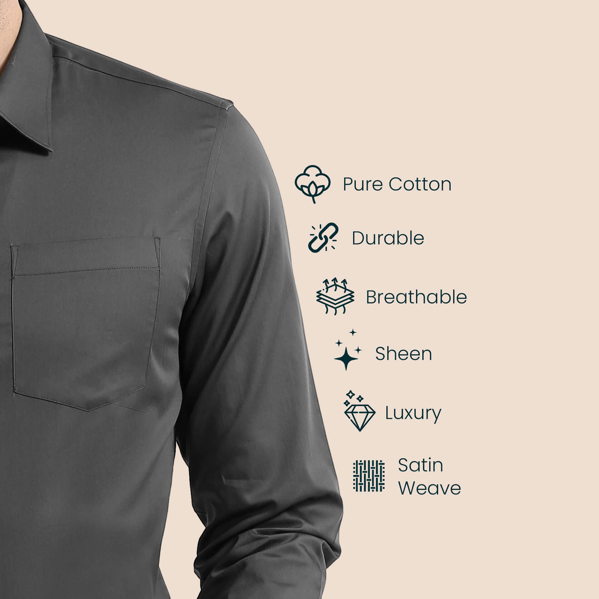 Cambridge Giza Formal Shirt by TFC