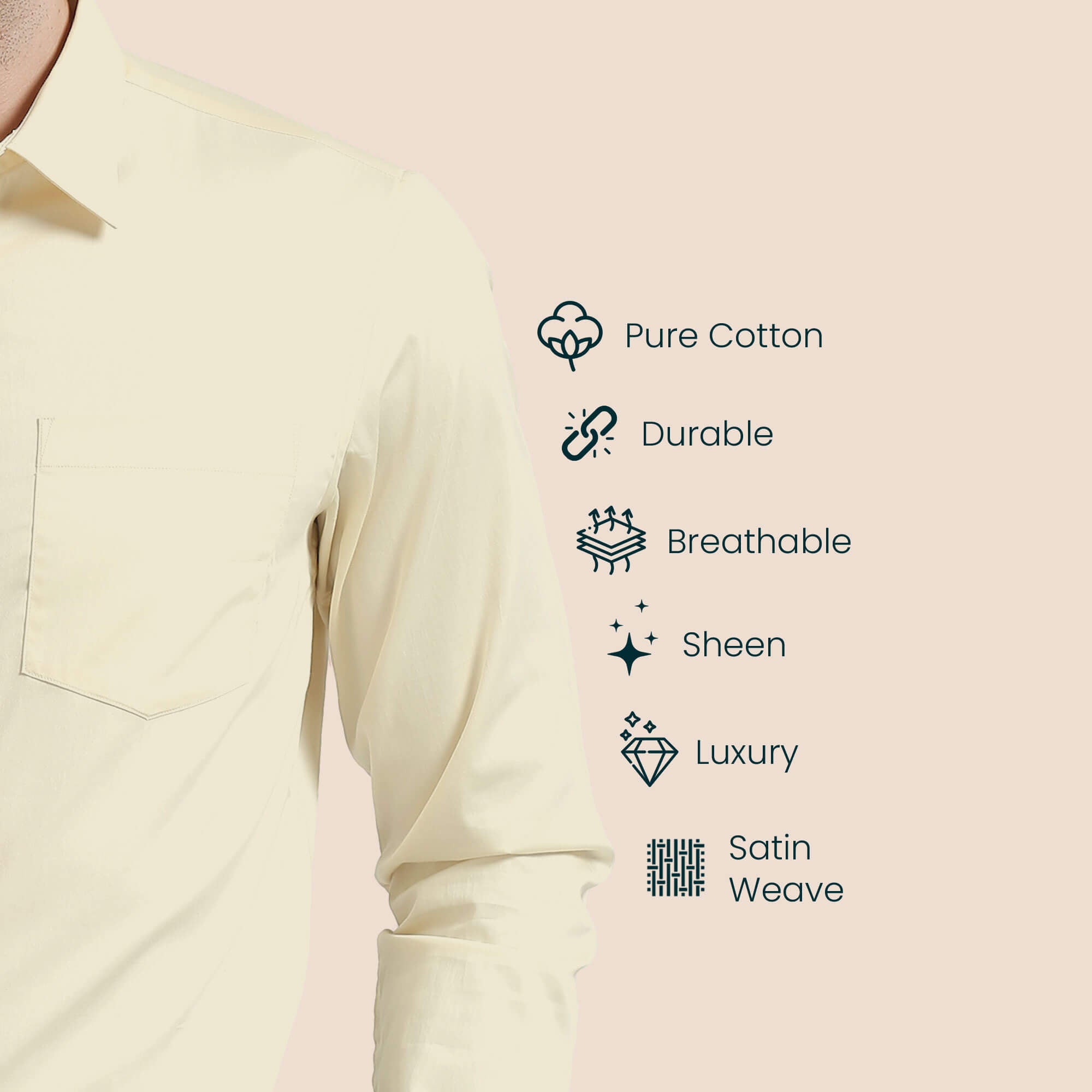 Cambridge Formal Shirt Lemon Color by TFC