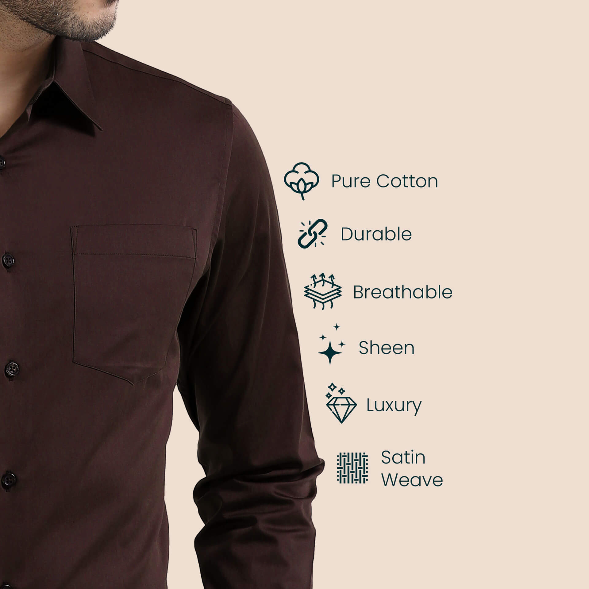Buy Giza cotton formal shirt for Men By TFC