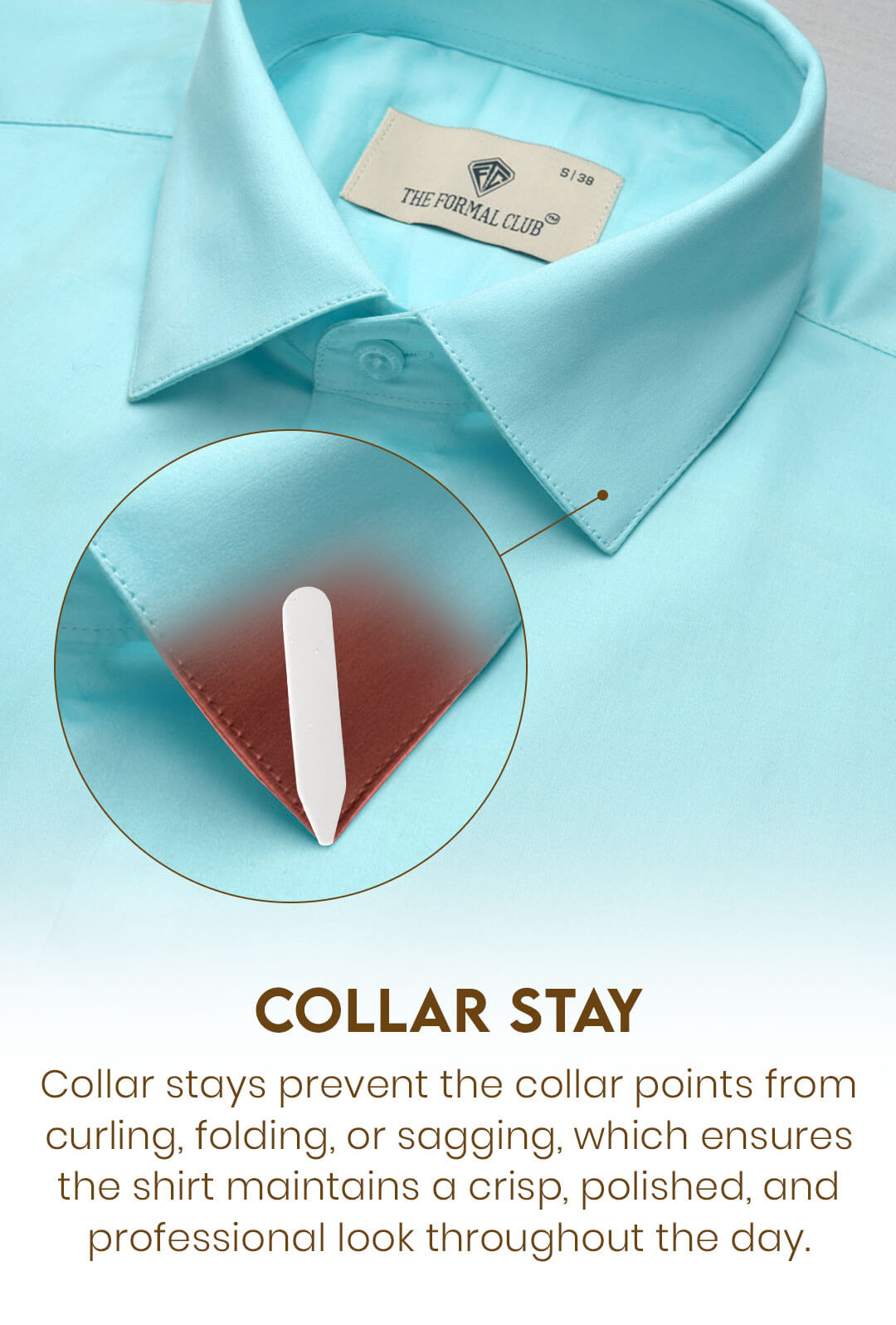 Cambridge Giza Cotton Shirt In Fresh Aqua