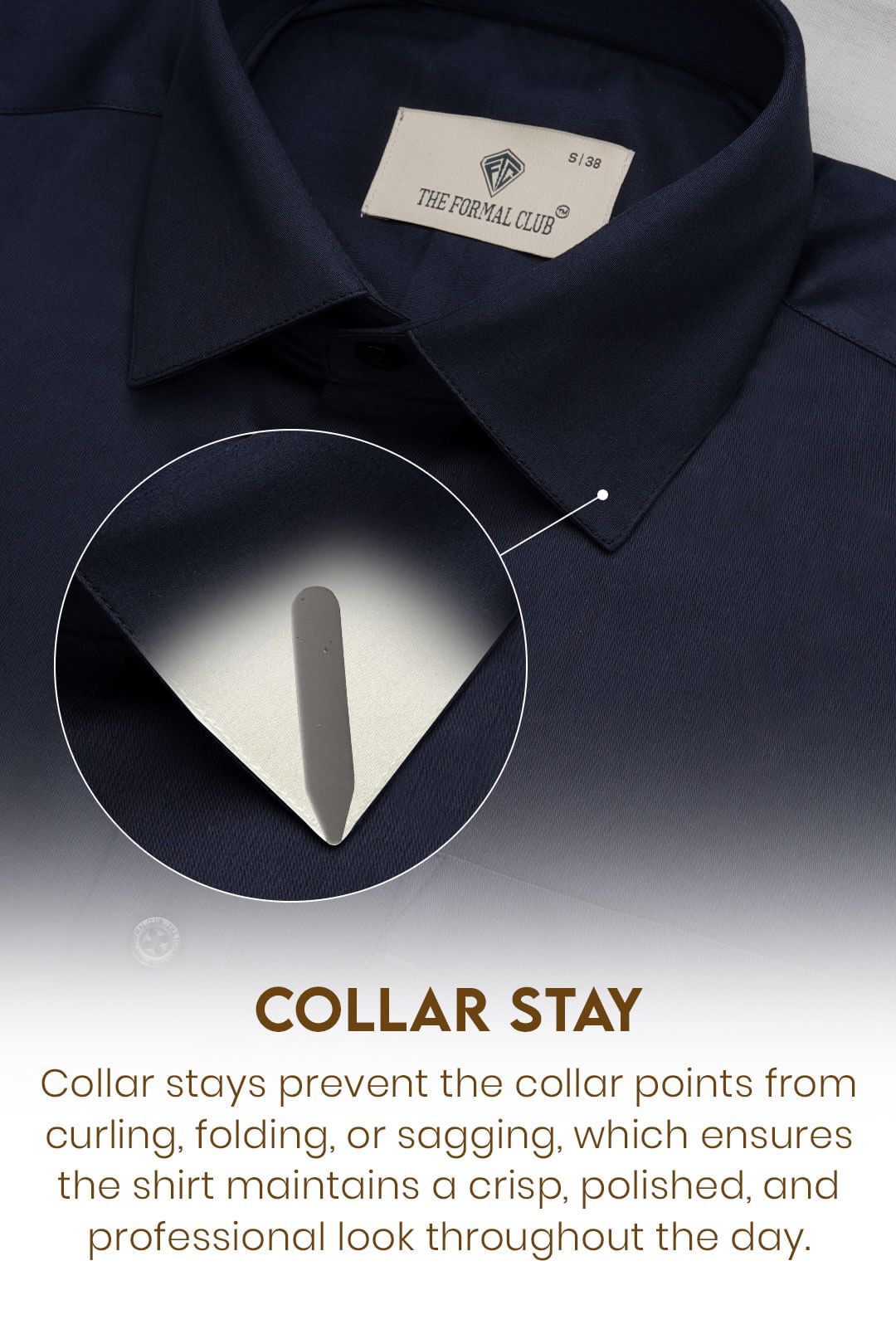 Cambridge Giza Cotton Shirt In Saphire