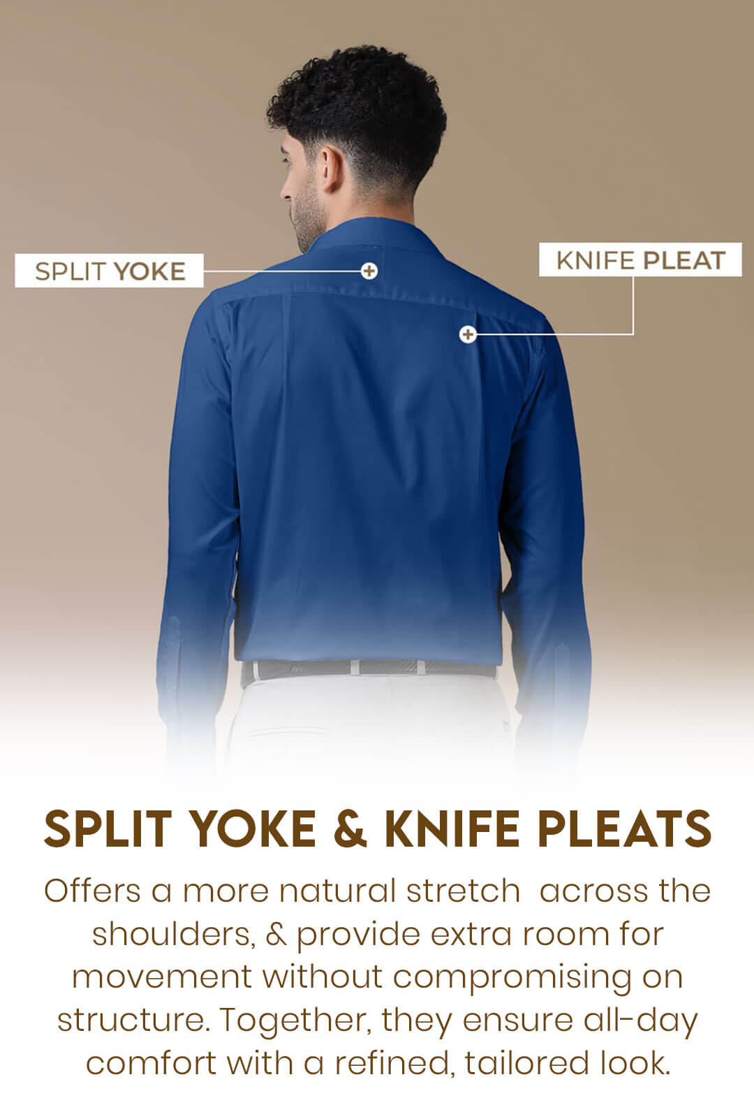 Cambridge Giza Cotton Shirt In Slate Blue