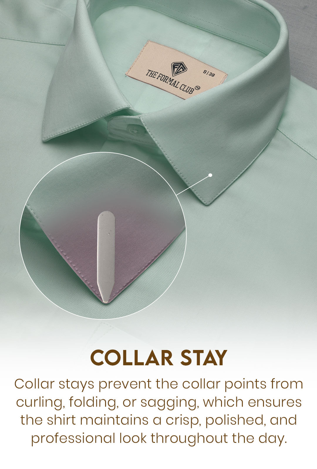 Cambridge Giza Cotton Shirt In Moss Green
