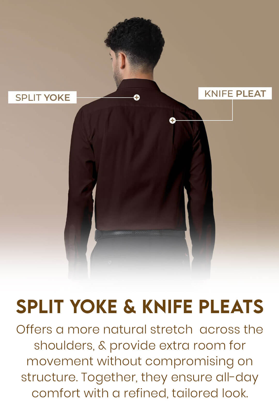Cambridge Giza Cotton Shirt In Coffee