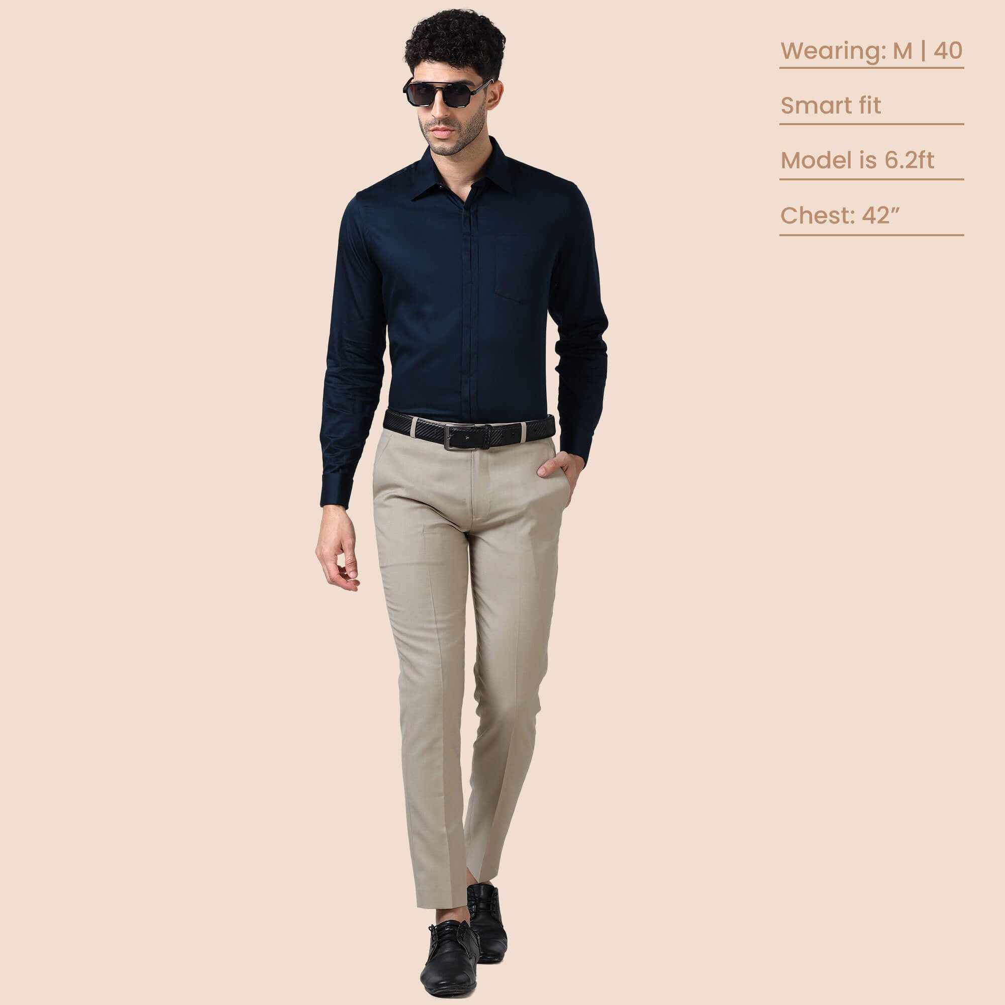French cuff shirt for men by TFC