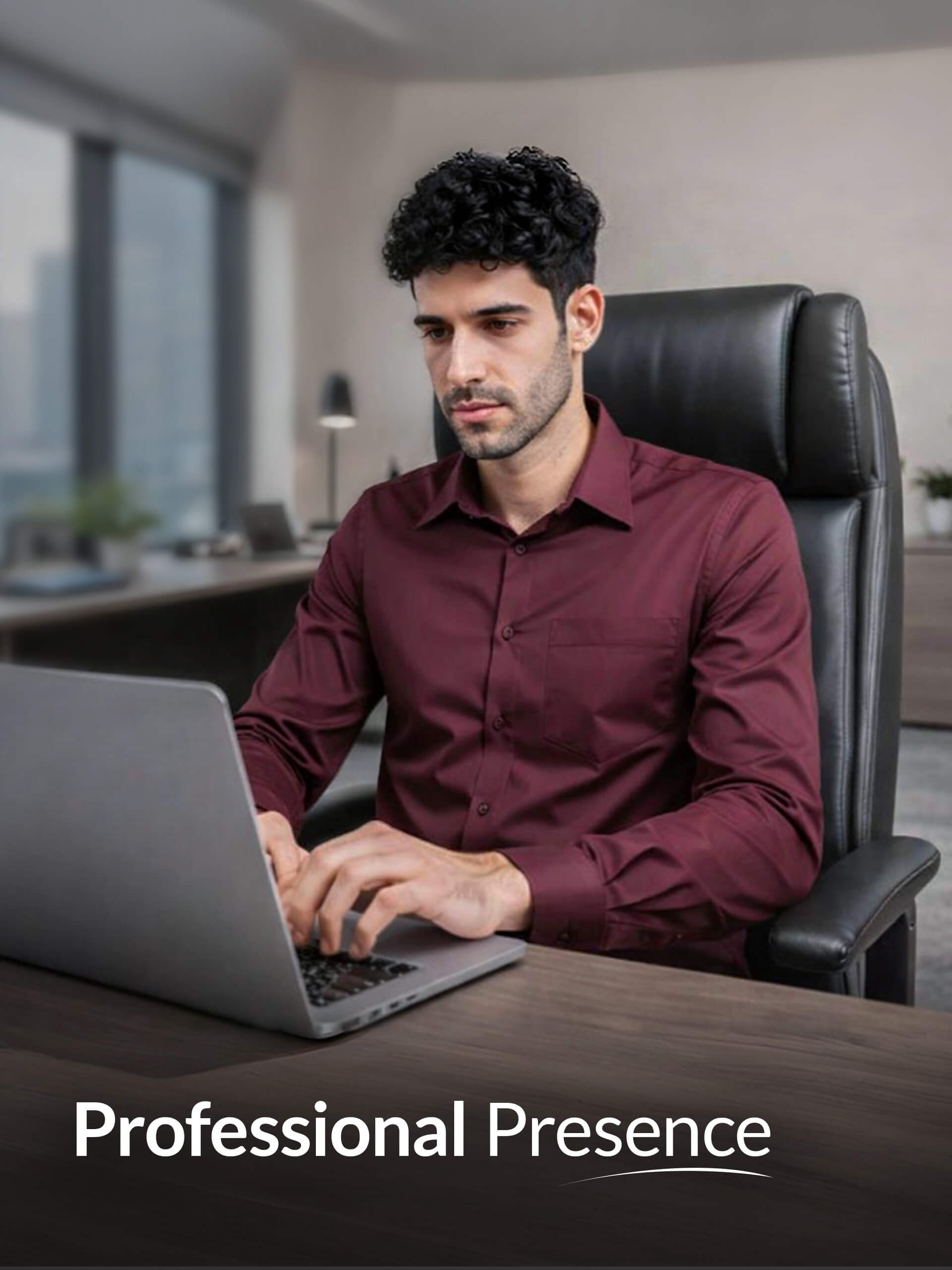 Cambridge Giza Cotton Shirt In Wineberry