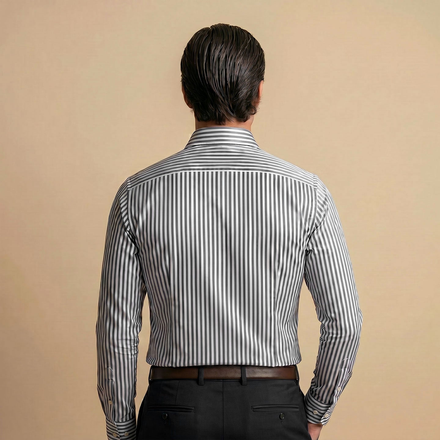 Boardroom Bengal Stripes Shirt In Midnight