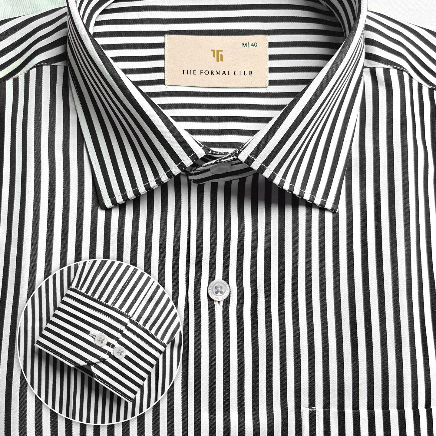 Boardroom Bengal Stripes Shirt In Midnight