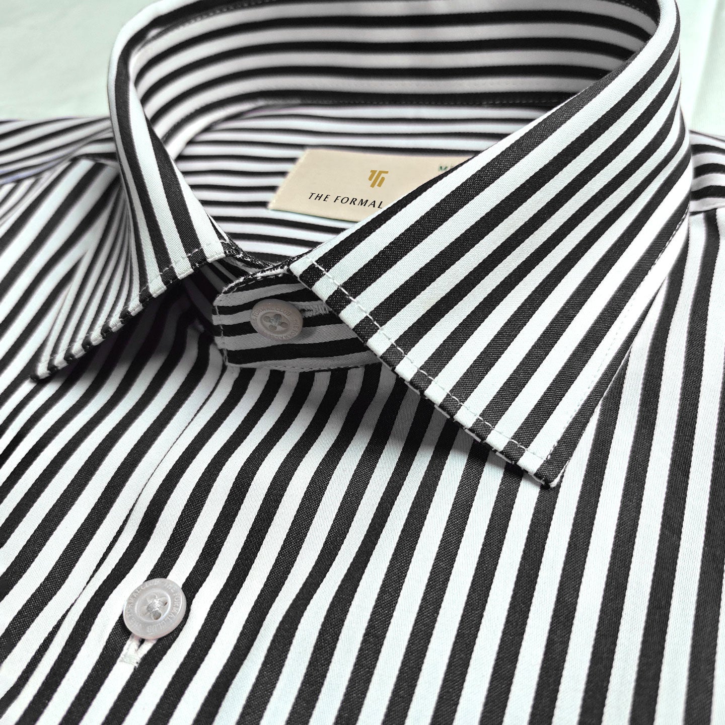 Boardroom Bengal Stripes Shirt In Midnight