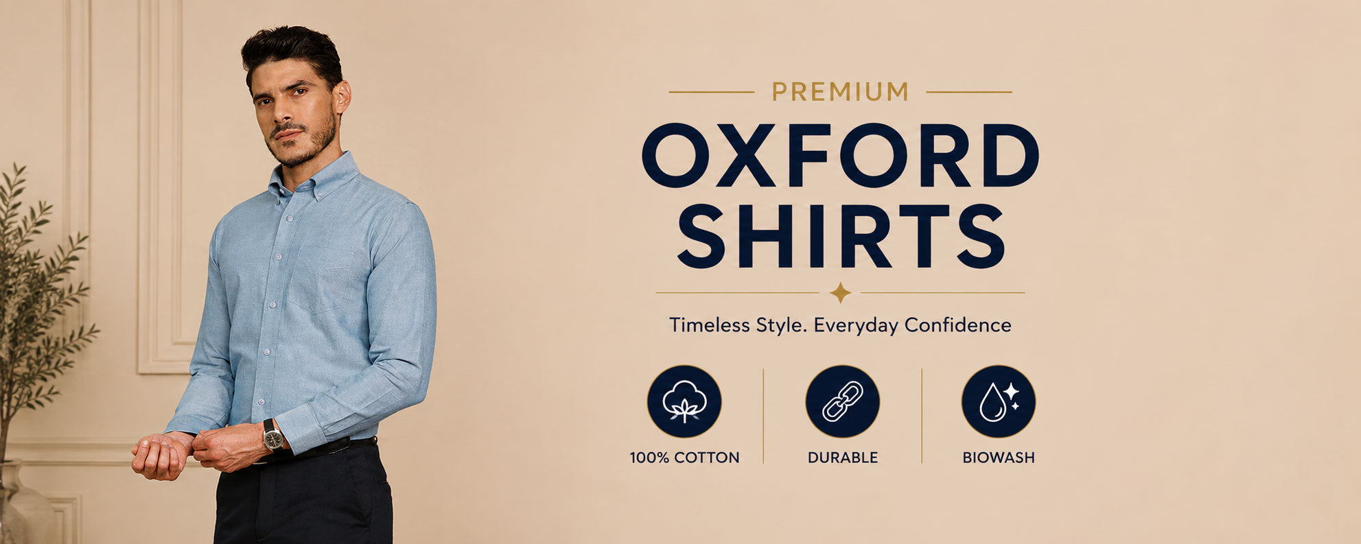 MEN'S OXFORD FORMAL SHIRTS