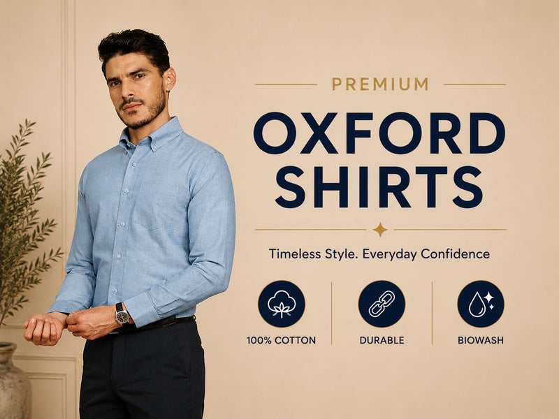 MEN'S OXFORD FORMAL SHIRTS
