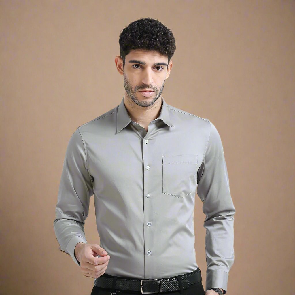 Long Sleeve Giza Cotton Shirt by TFC