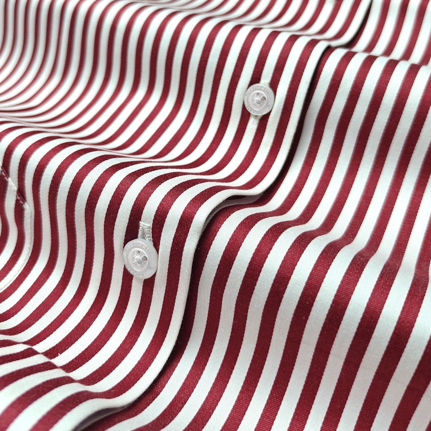 Boardroom Bengal Stripes Shirt In Ruby