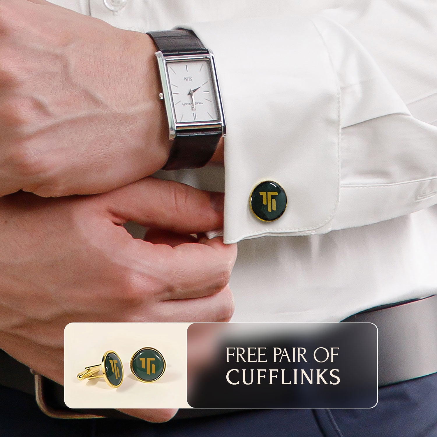 French Cuff Giza Cotton Shirt In Snow