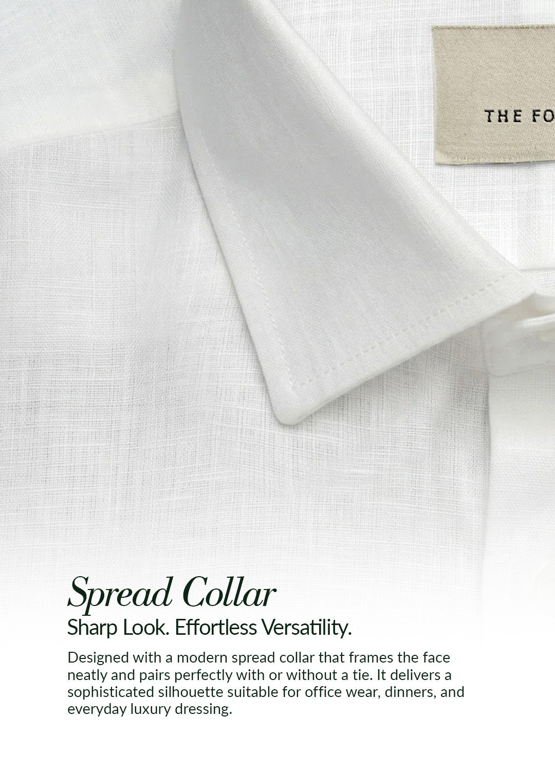 Cedar Pure Linen Half Sleeves Shirt In Snowflake