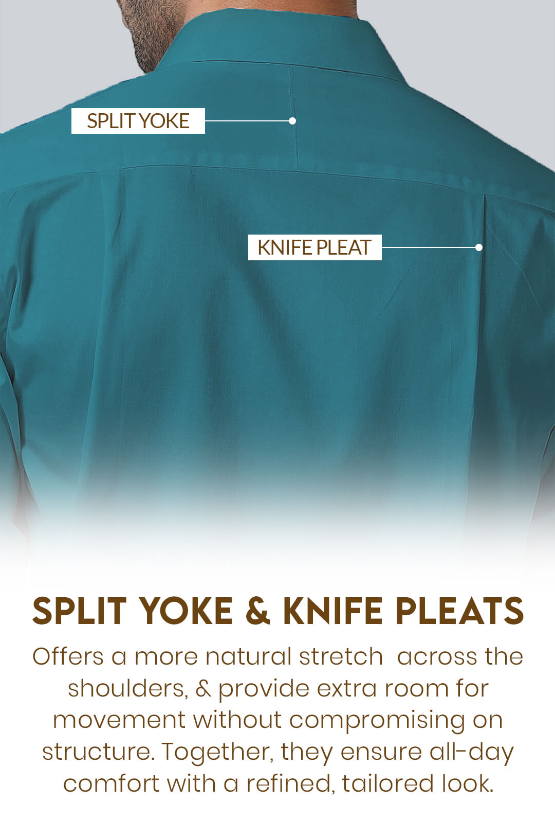 French Cuff Giza Cotton Shirt In Teal