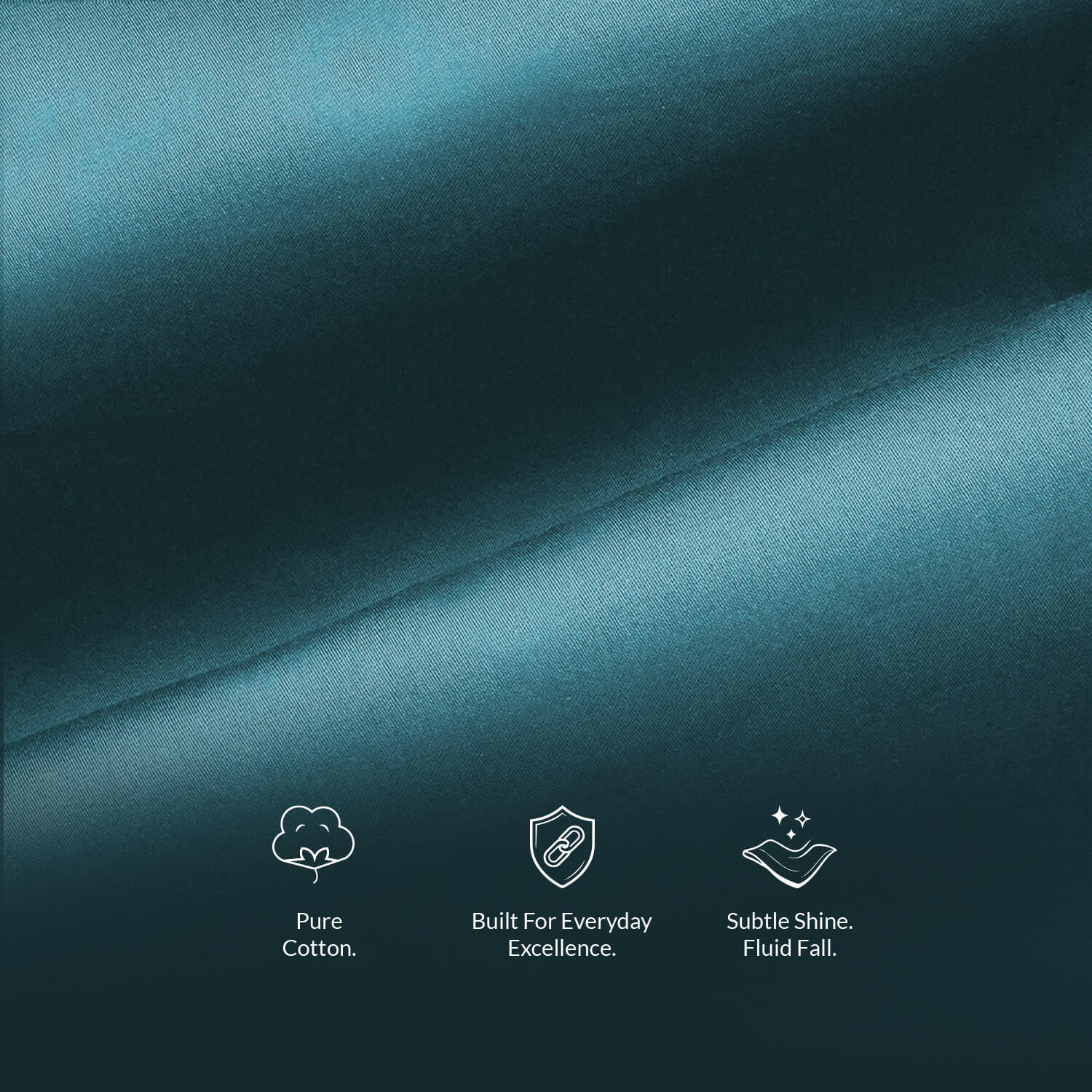 Cambridge Giza Cotton Shirt In Teal