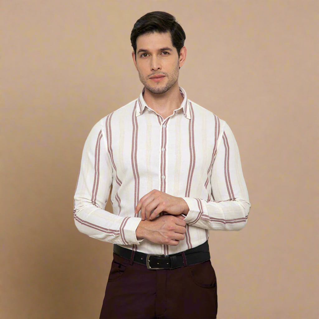 Skyline Shirt with Minute Tailoring Details by TFC