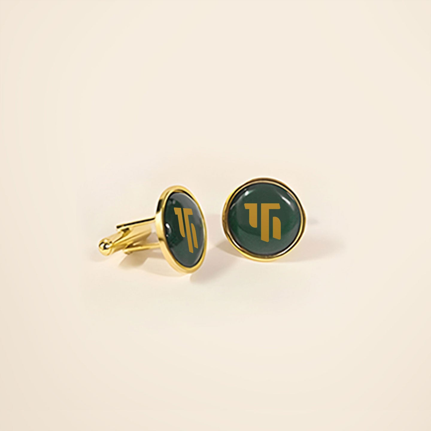 PREMIUM TFC CUFFLINKS IN GREEN
