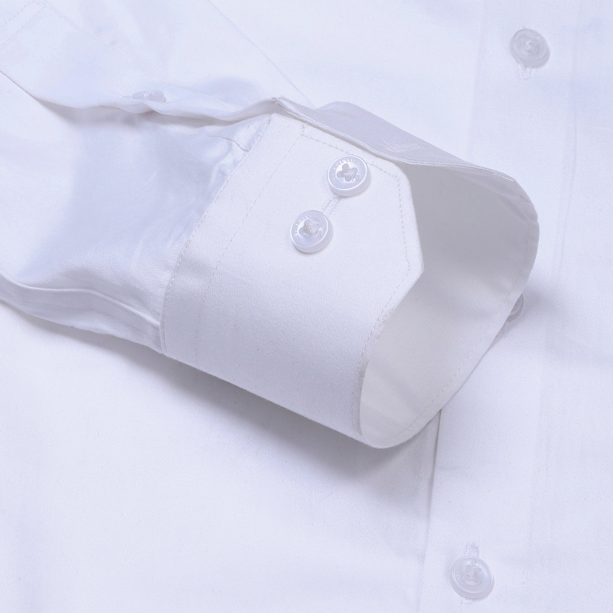 Giza Cotton Shirt in White for Men By TFC